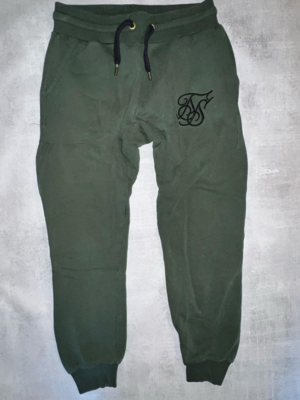 Siksilk Men's Green Fleece Joggers